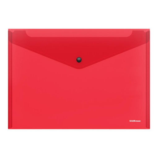 Picture of A4 BUTTON ENVELOPE RED